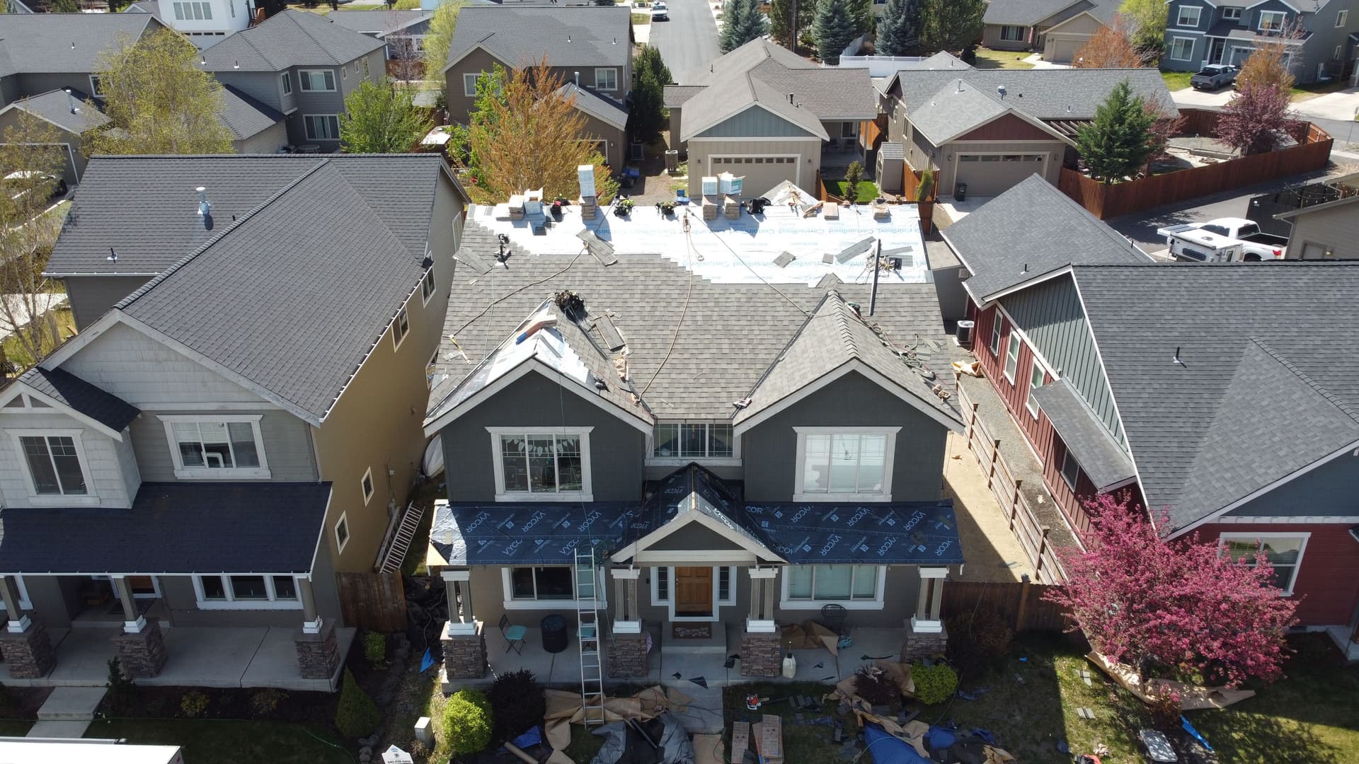 Gallery photos for Full Roof Replacement Done in a Single Day with CertainTeed Landmark ClimateFlex: Image #3