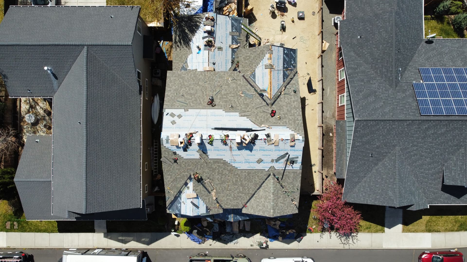 Gallery photos for Full Roof Replacement Done in a Single Day with CertainTeed Landmark ClimateFlex: Image #4