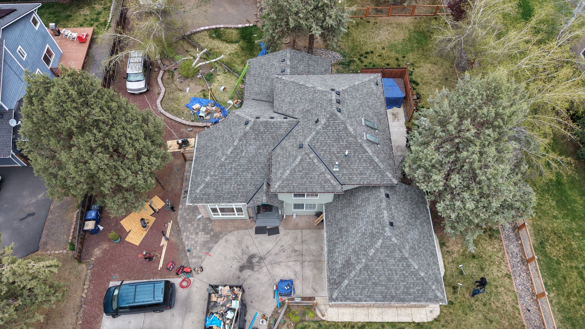 Gallery photos for Full Home Re-Roof Completed in a Single Day with CertainTeed Landmark ClimateFlex: Image #6